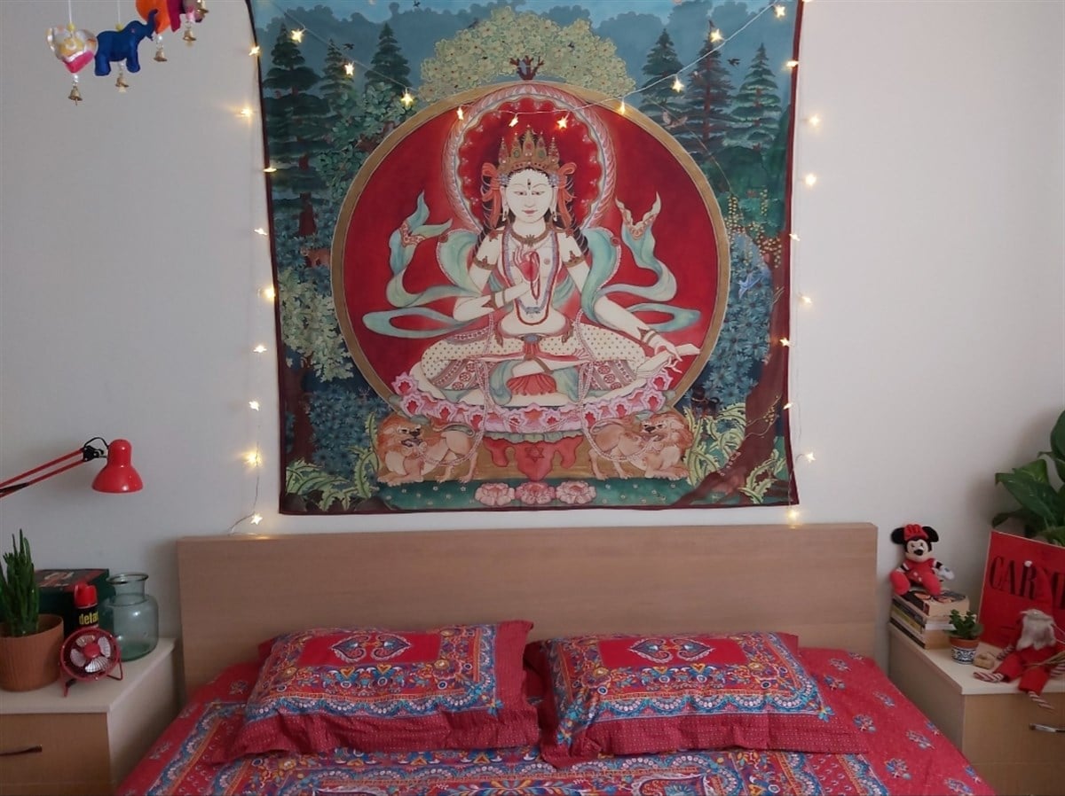 Avalokitesvara Duvar Örtüsü