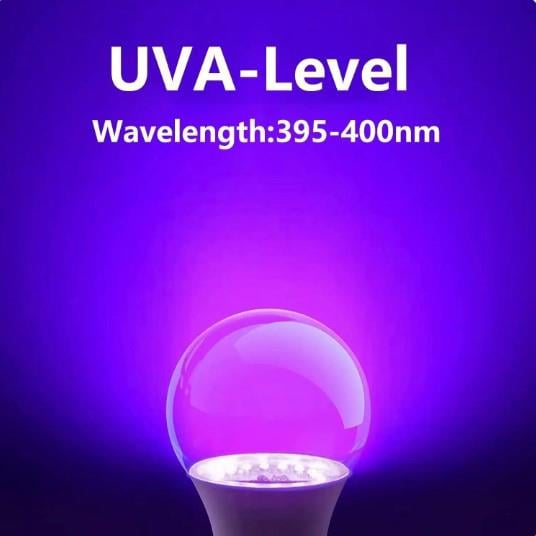 Blacklight Led Ampul / E27 / 9W