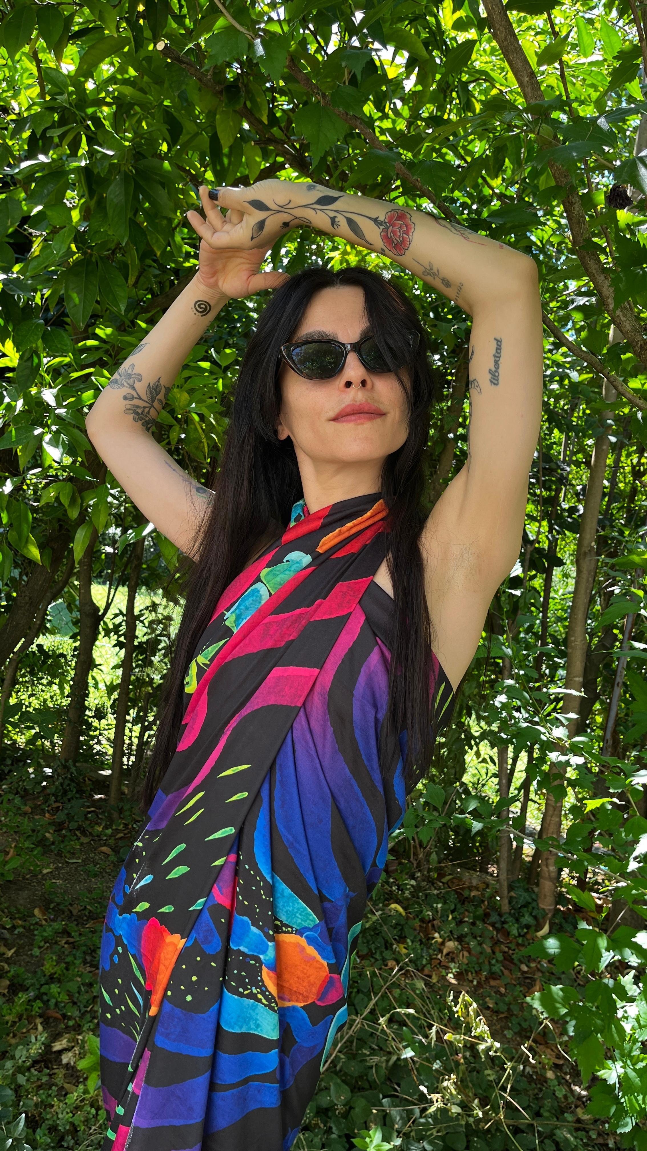 Deep Mandala Duvar Örtüsü