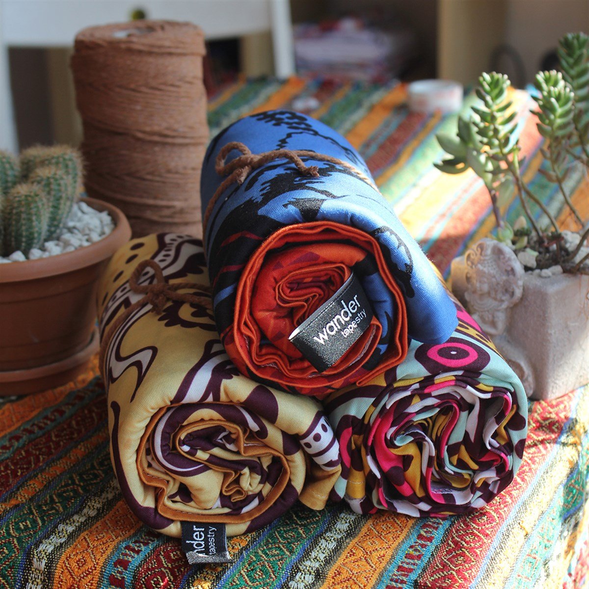 Dev Boy Güneş & Ay Duvar Örtüsü