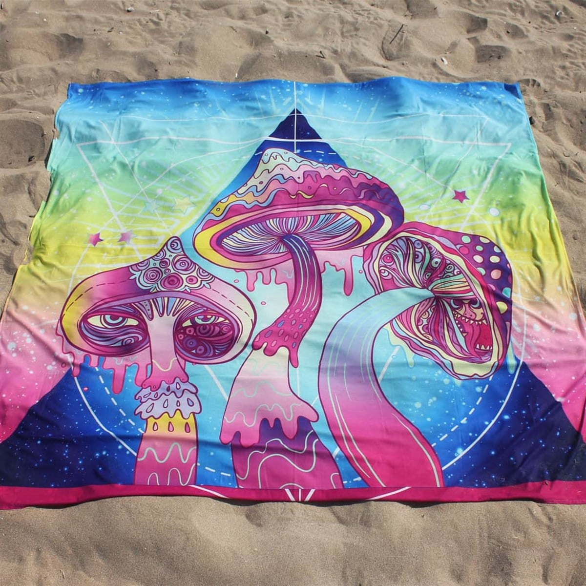 Magic Mushroom Duvar Örtüsü