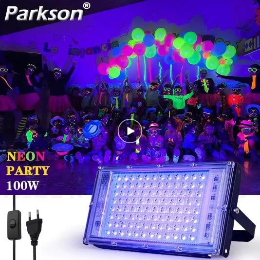 Party Size Blacklight Led Ampul / E27 / 9W