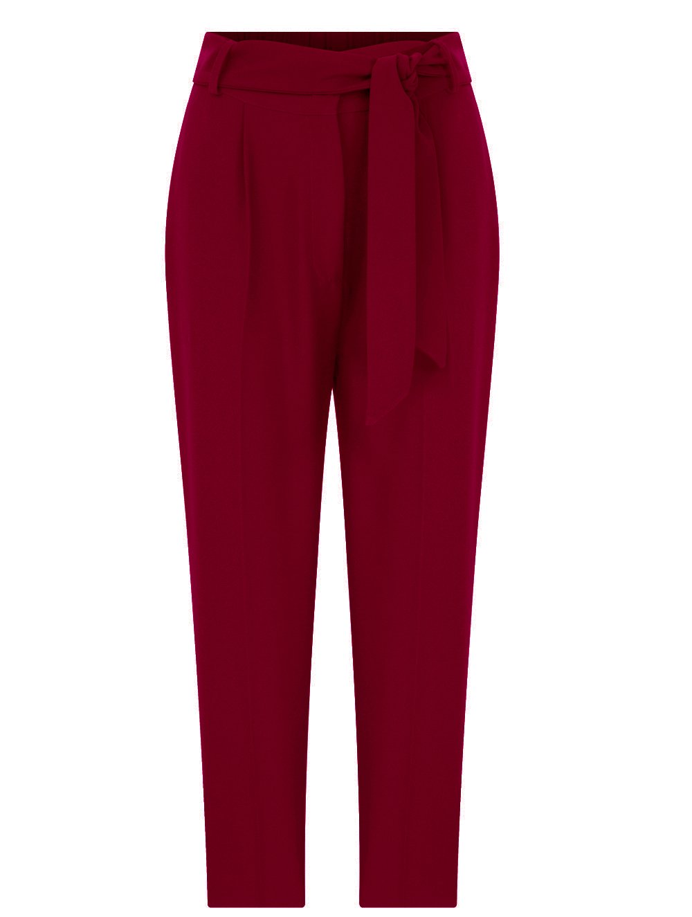 Kırmızı Krep Havuç Pantolon RK 108