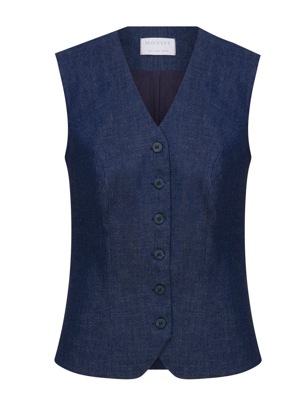 Klasik Denim Yelek