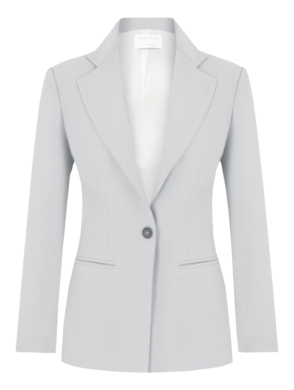 Taş Rengi Tek Düğmeli Klasik Blazer RK 138