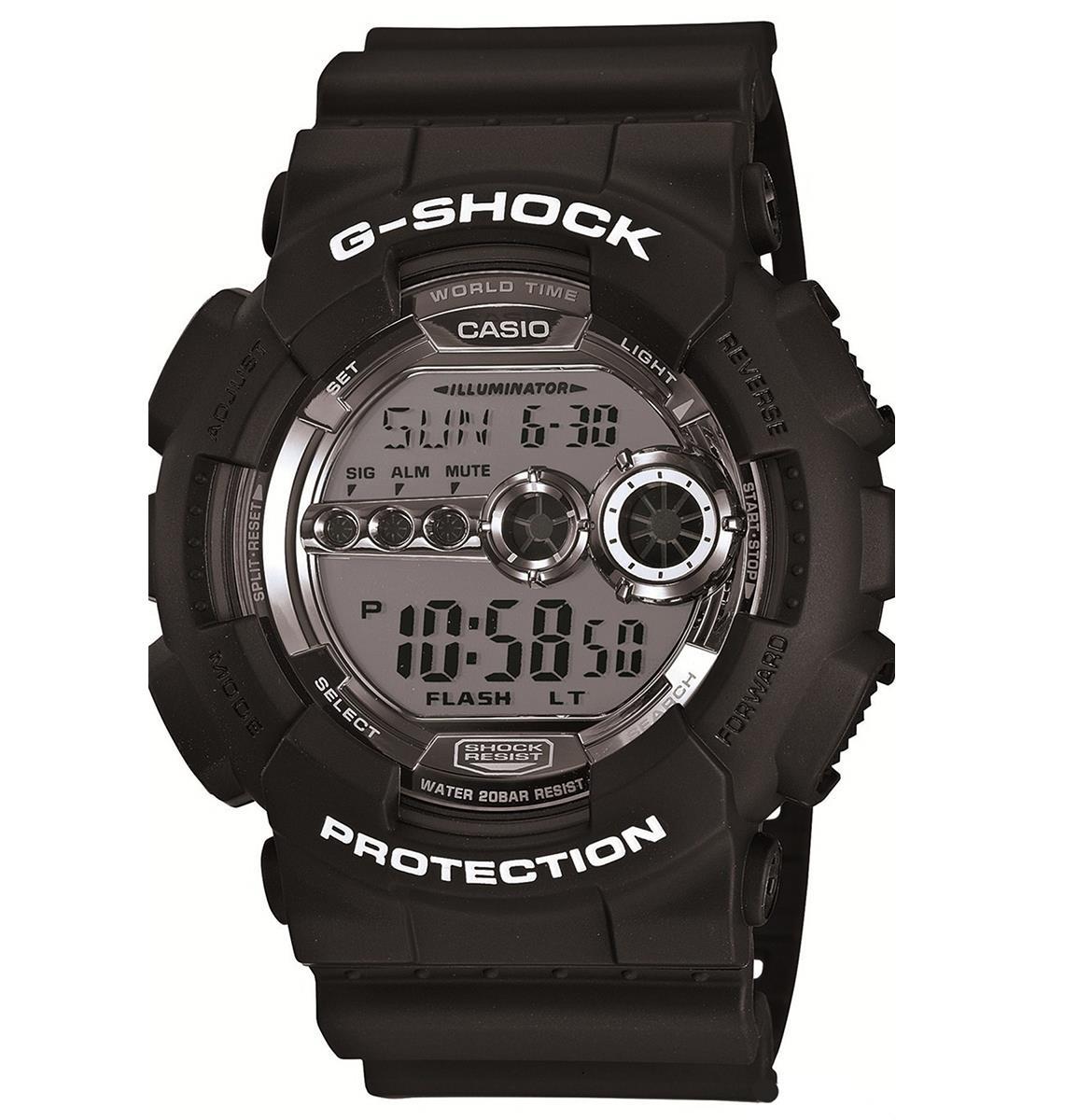 Casio G-Shock GD-100BW-1DR Erkek Kol Saati Casio G-Shock GD-100BW-1DR Erkek Kol Saati | Gözlüğün Adresi 