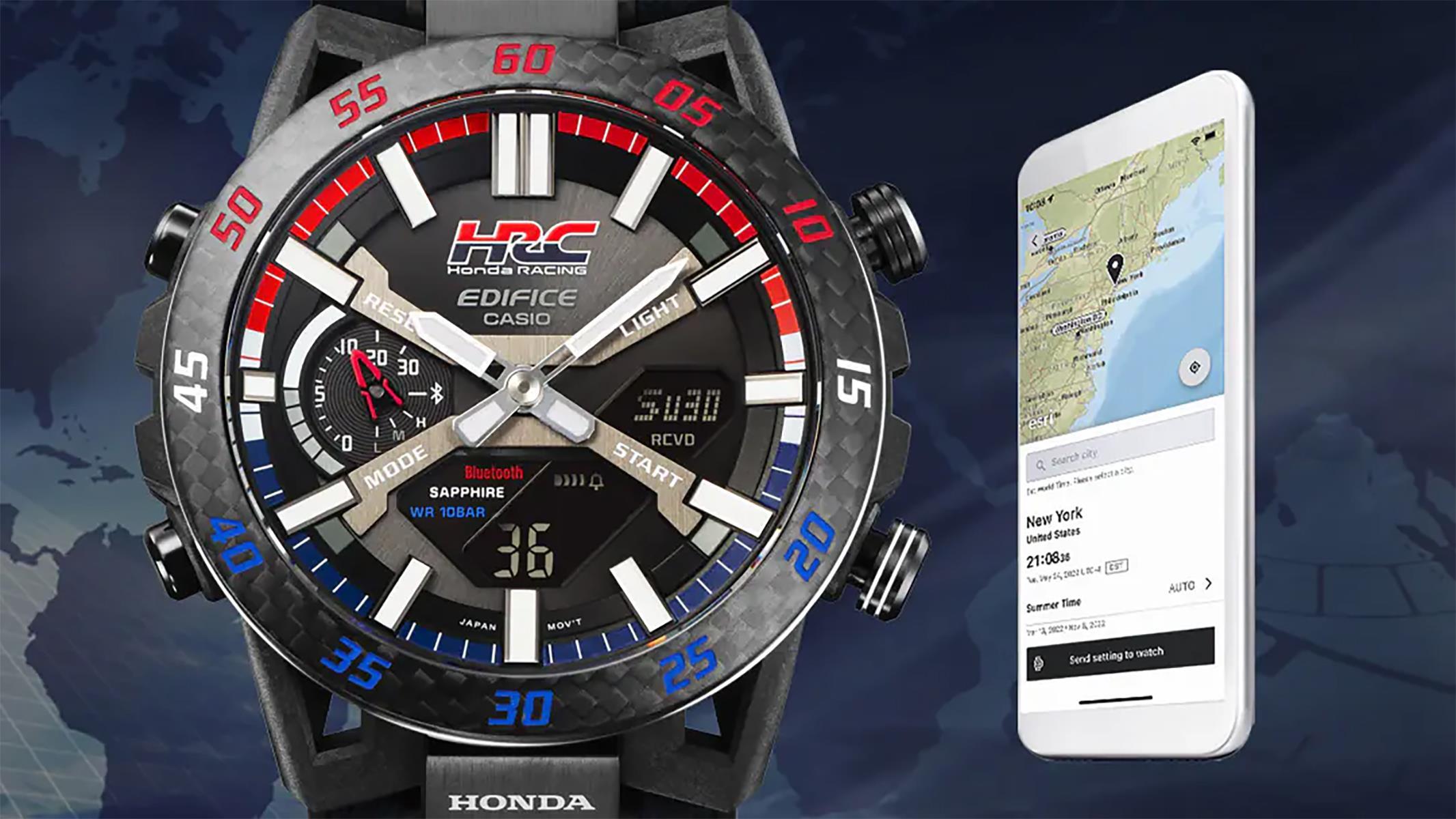 Casio Edifice ECB-2000HR-1ADR Güneş Enerjili Erkek Kol Saati Casio Edifice ECB-2000HR-1ADR Güneş Enerjili Erkek Kol Saati - Lenti 