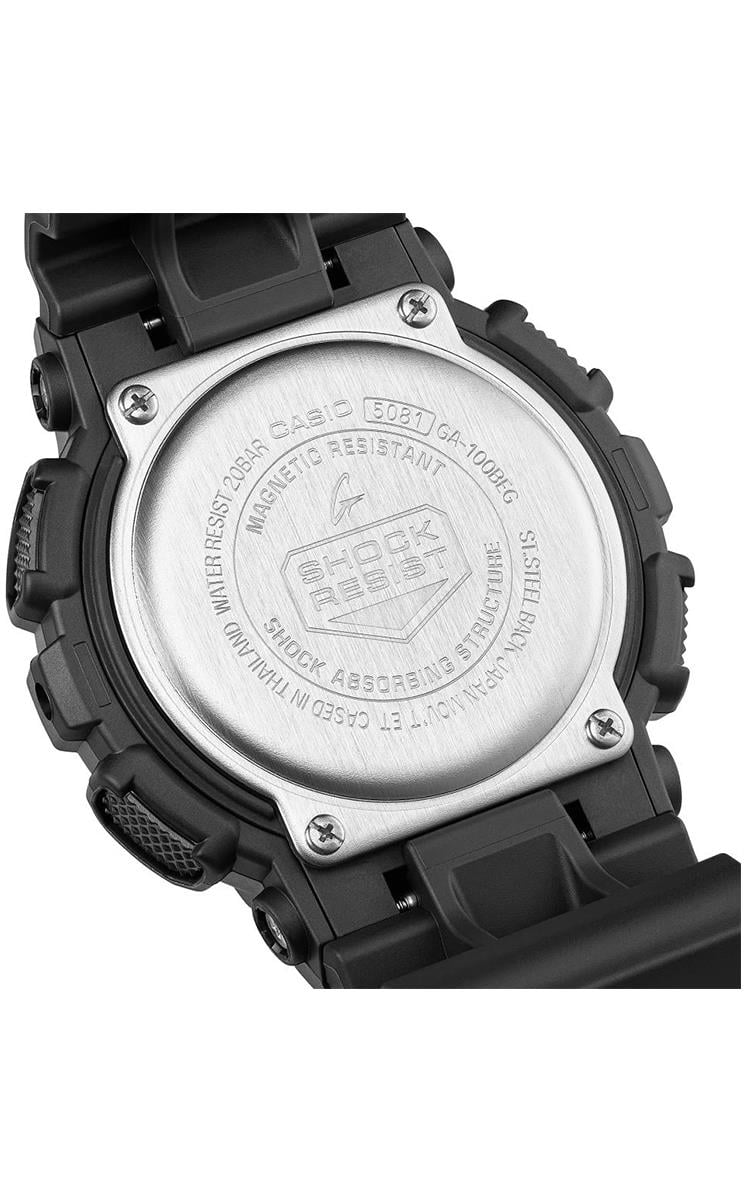 Casio G-Shock GA-100BEG-1ADR Erkek Kol Saati  