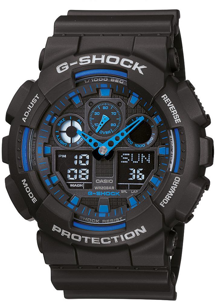 Casio G-Shock GA-100-1A2DR Erkek Kol Saati Casio G-Shock GA-100-1A2DR Erkek Kol Saati - Lenti 