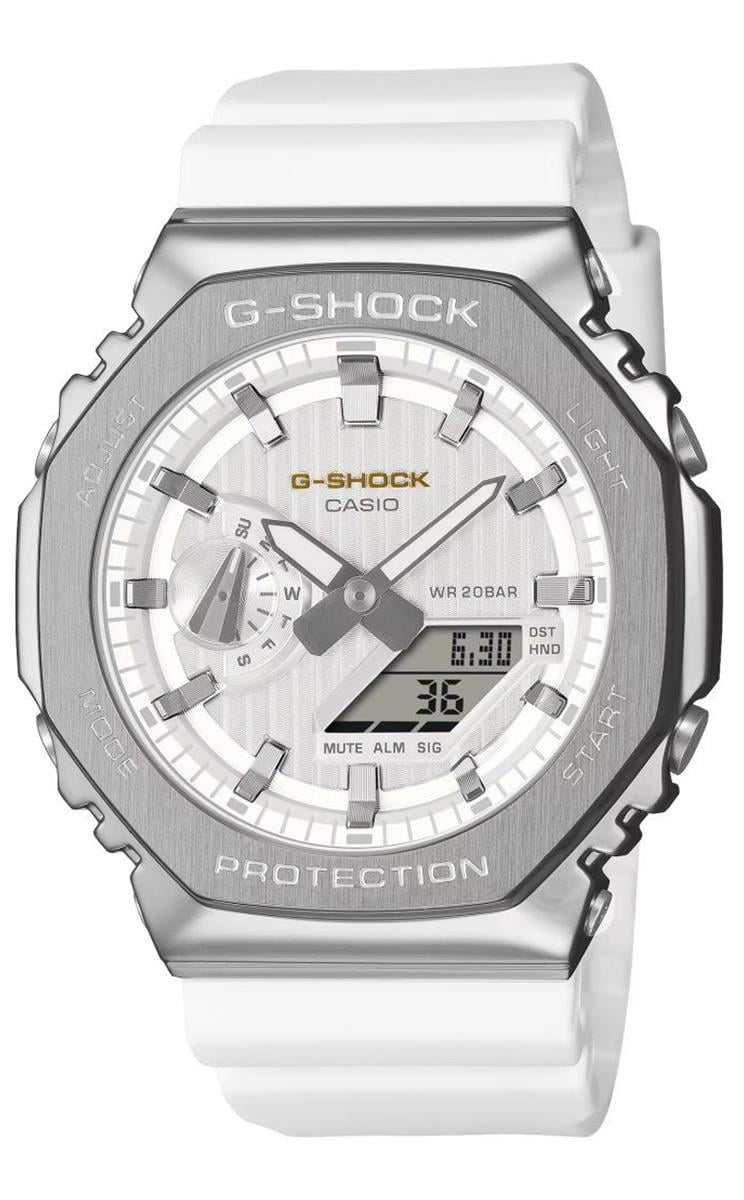 Casio G-Shock GM-2110SH-7ADR Erkek Kol Saati  