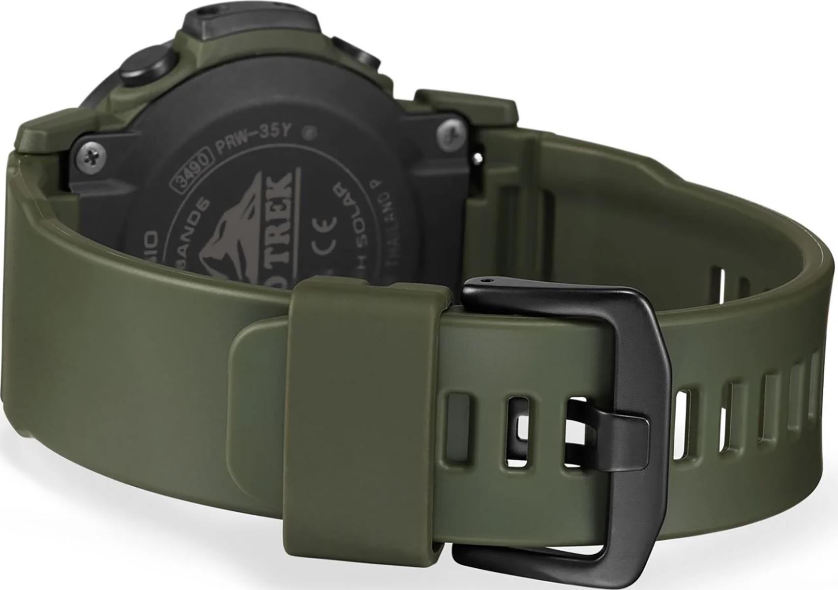 Casio Pro Trek PRW-35Y-3BDR Güneş Enerjili Erkek Kol Saati Casio Pro Trek PRW-35Y-3BDR Güneş Enerjili Erkek Kol Saati - Lenti 