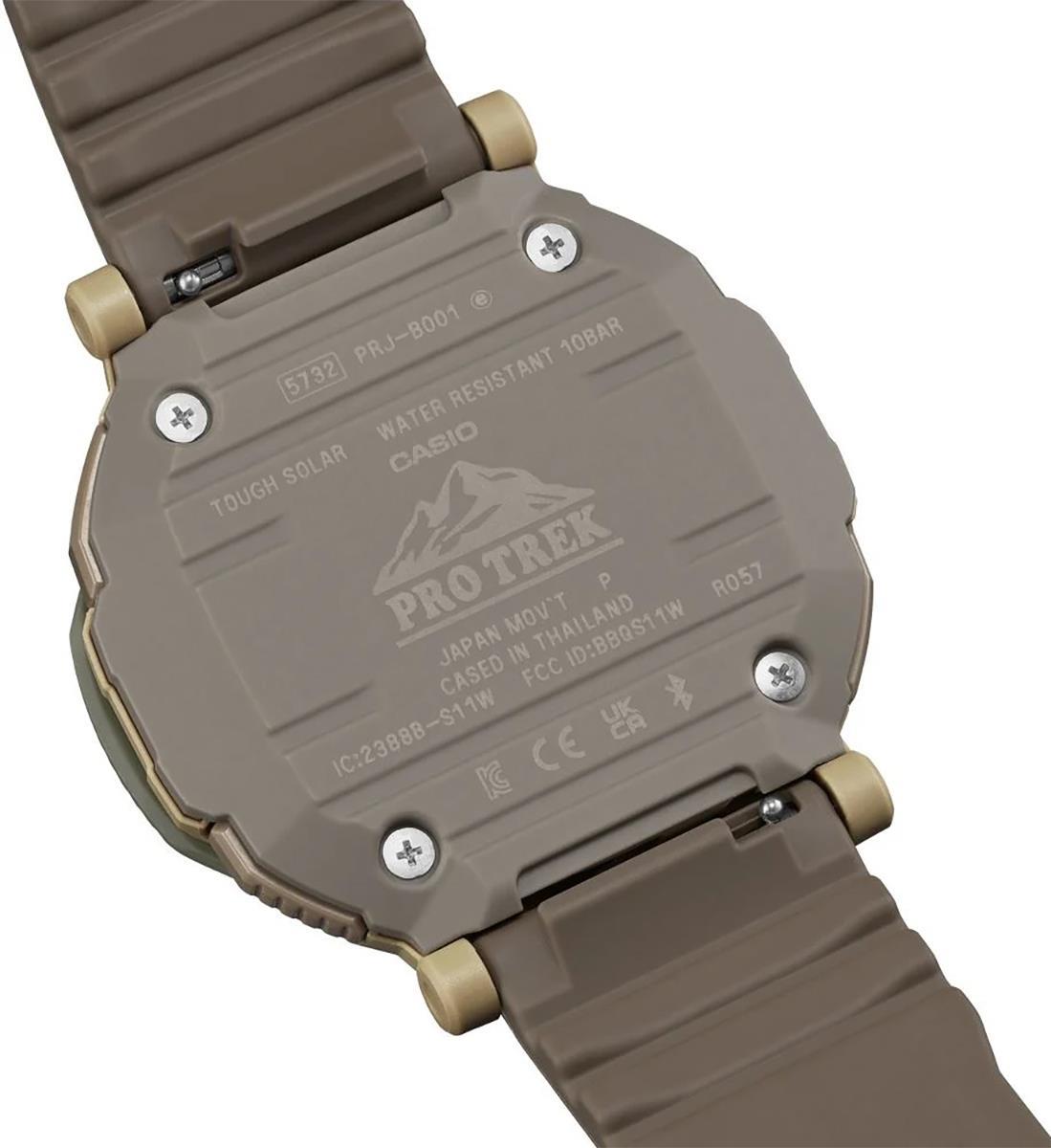 Casio Pro Trek PRJ-B001-5DR Erkek Kol Saati Casio Pro Trek PRJ-B001-5DR Erkek Kol Saati - Lenti 