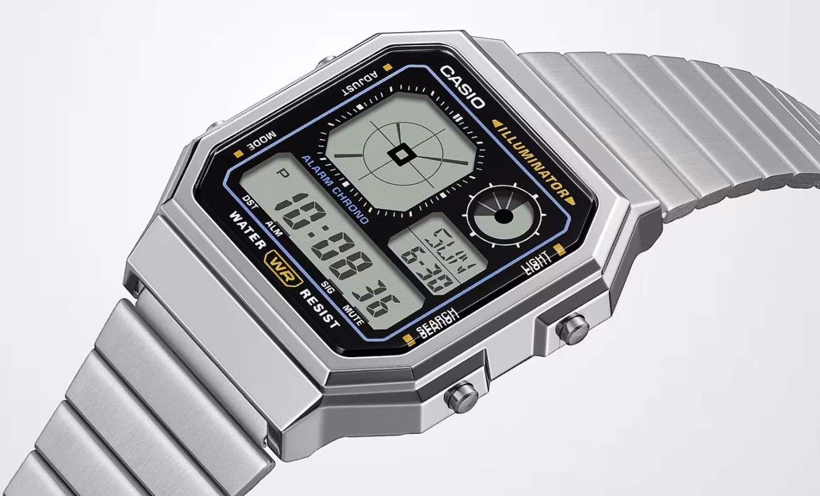 Casio A130WE-1ADF Unisex Kol Saati Casio A130WE-1ADF Unisex Kol Saati - Lenti 