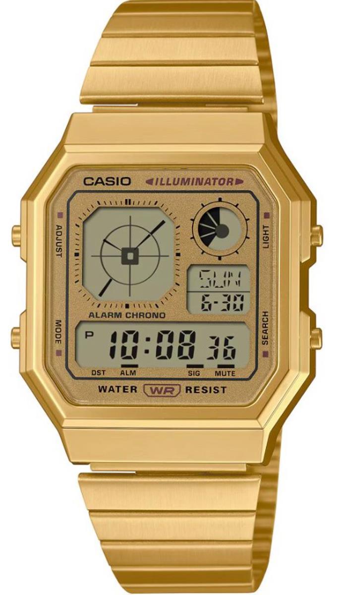 Casio A130WEG-9ADF Unisex Kol Saati Casio A130WEG-9ADF Unisex Kol Saati - Lenti 