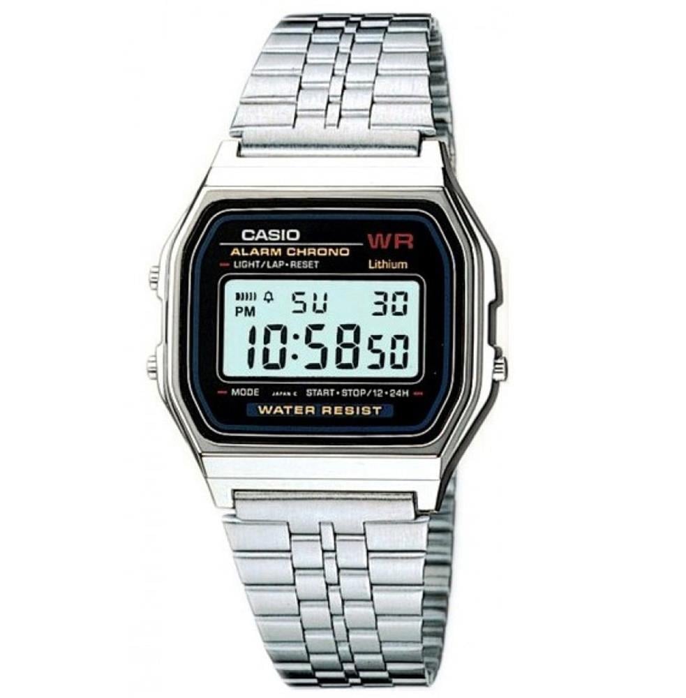 Casio A159WA-N1DF Unisex Kol Saati Casio A159WA-N1DF Unisex Kol Saati - Lenti 