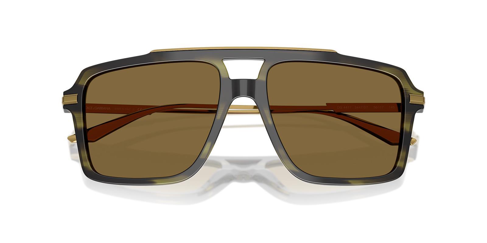 Dolce Gabbana DG4477 3447S7 56 Erkek Güneş Gözlüğü  