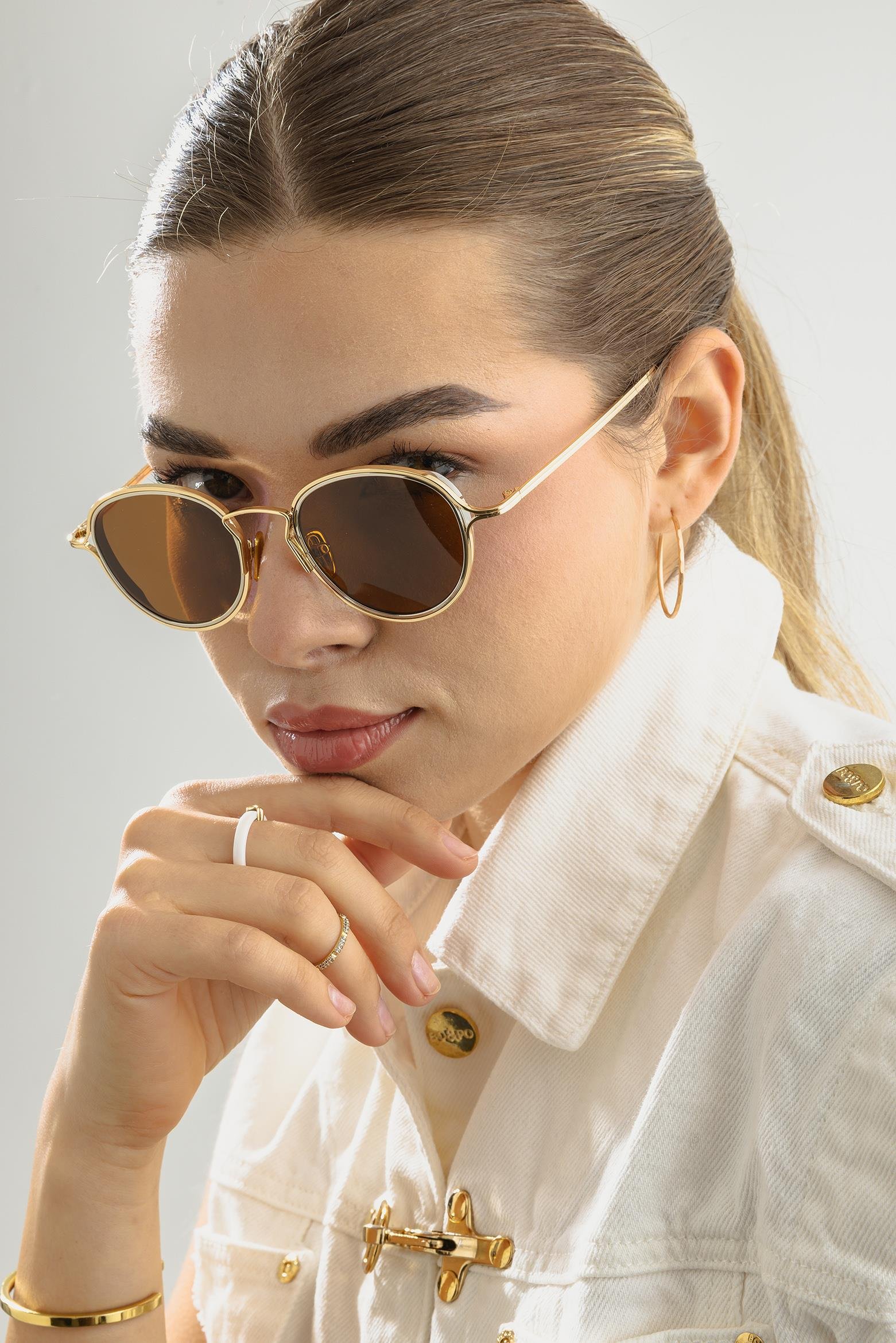 Falenti AE2408-C5 48 Unisex Güneş Gözlüğü  