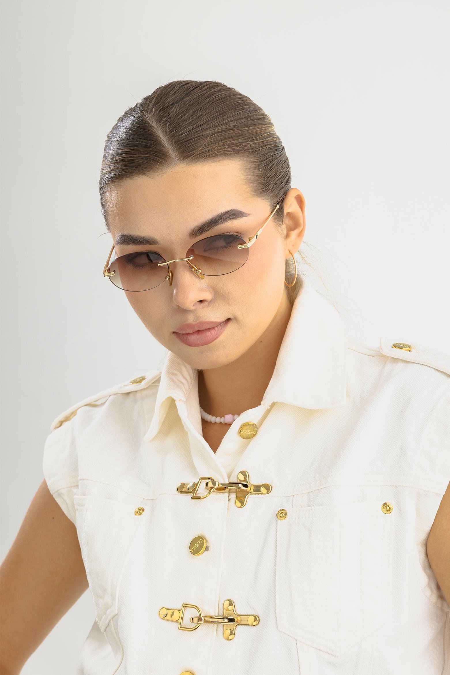 Falenti AE2036-C2 52 Unisex Güneş Gözlüğü  