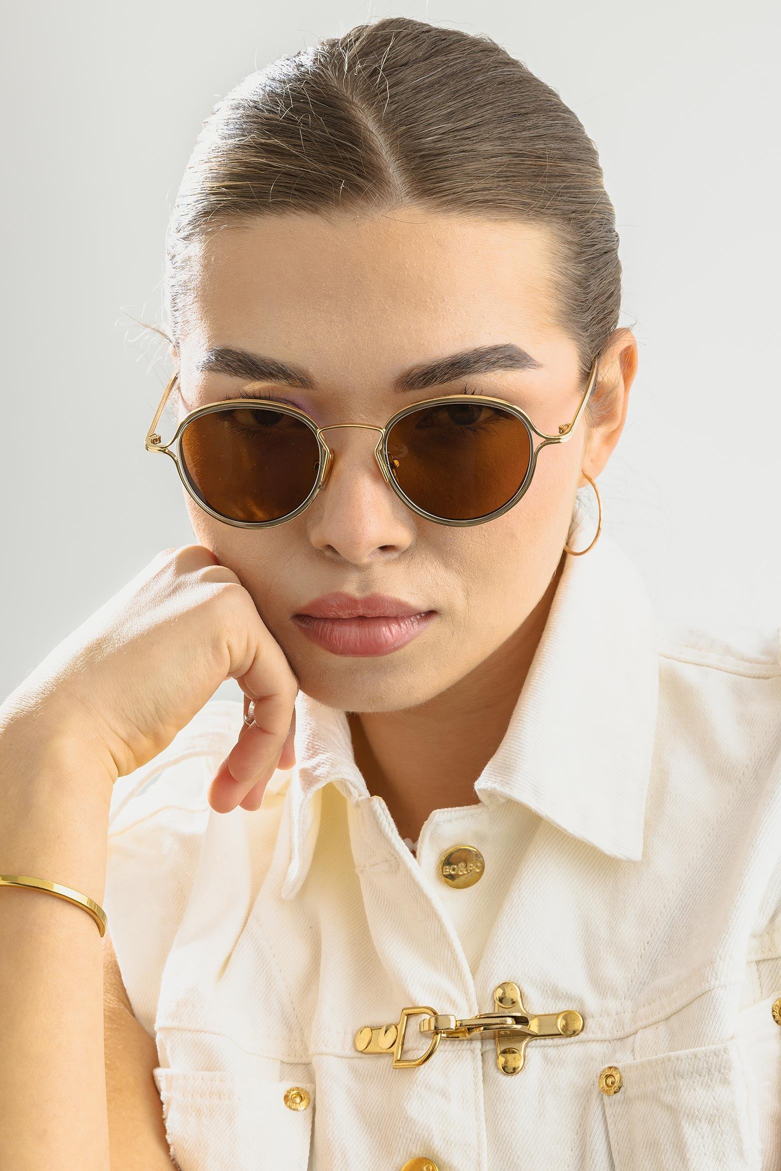 Falenti AE2408-C5 48 Unisex Güneş Gözlüğü  