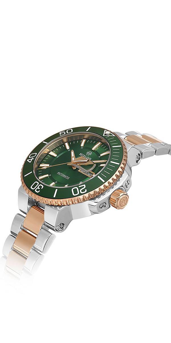 Hislon QD137T-15SR Otomatik Kadın Kol Saati  