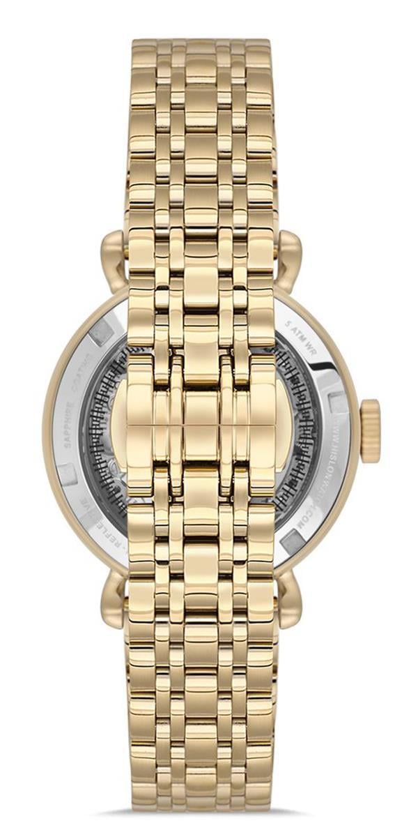 Hislon QD142G-16SG Otomatik Kadın Kol Saati  