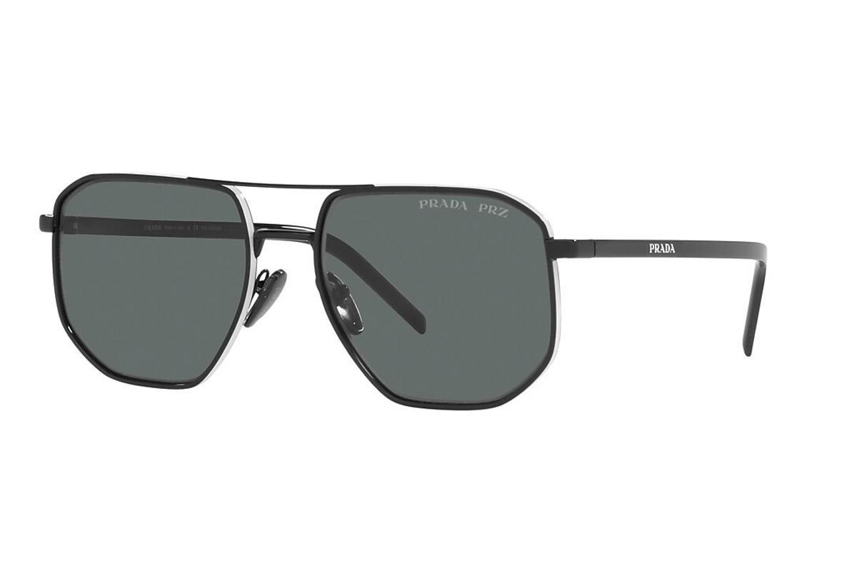 Prada SPR59Y 1AB5Z1 57 Polarize Erkek Güneş Gözlüğü - Lenti