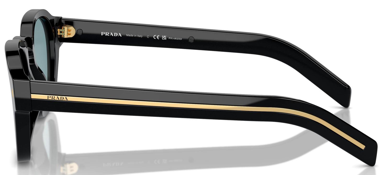 Prada SPRA16 16K/04D 52 Polarize Unisex Güneş Gözlüğü - Lenti