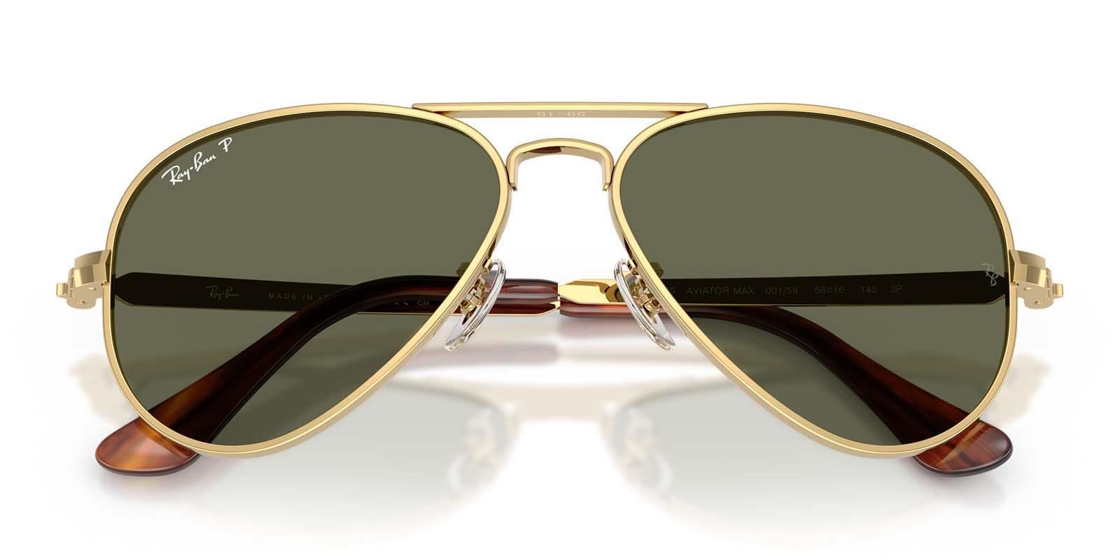 Ray-Ban RB3925 001/58 58 Aviator Max Polarize Erkek Güneş Gözlüğü  