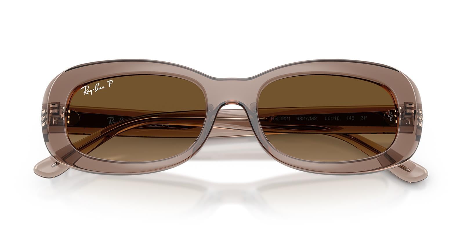 Ray-Ban RB2221 6827M2 53 Polarize Kadın Güneş Gözlüğü  