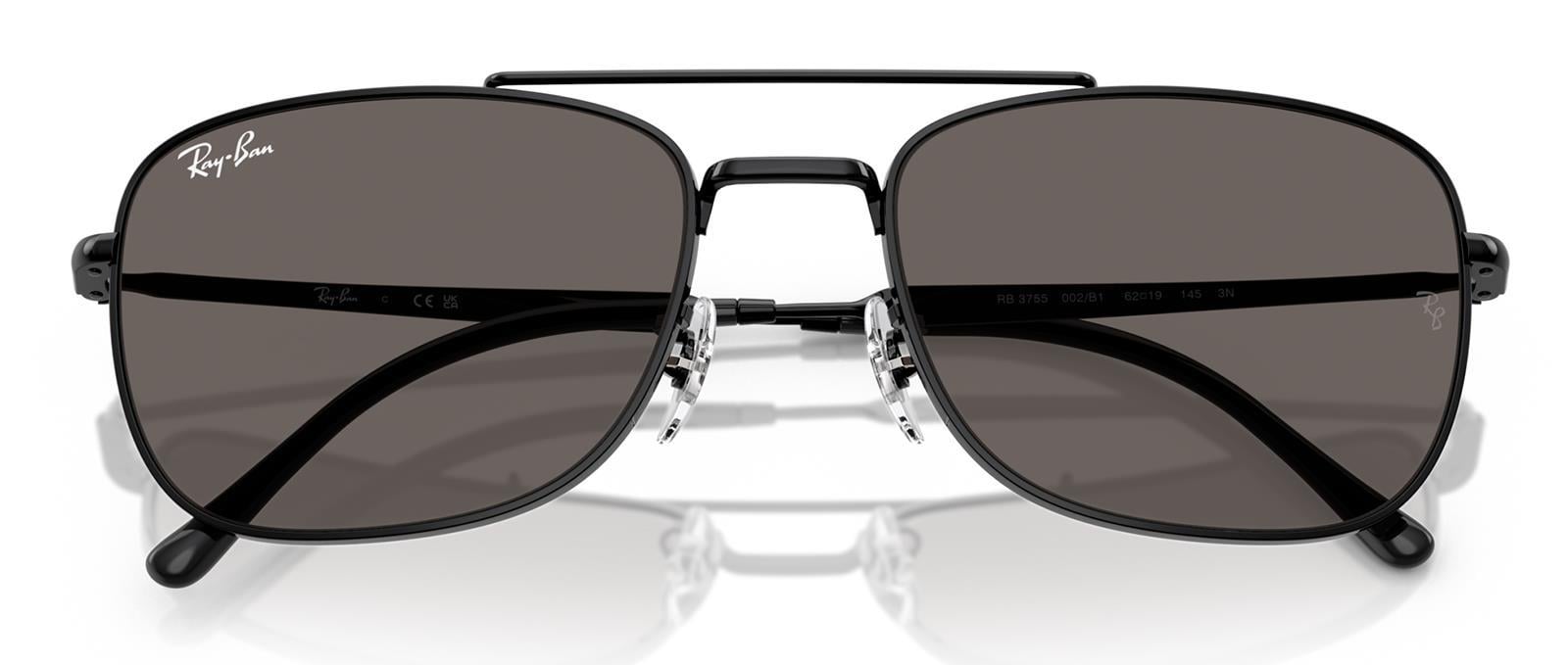 Ray-Ban RB3755 002/B1 59 Unisex Güneş Gözlüğü Ray-Ban RB3755 002/B1 59 Unisex Güneş Gözlüğü - Lenti 