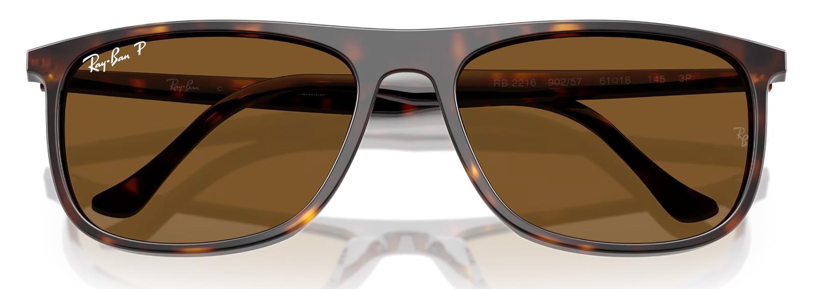 Ray-Ban RB2216 902/57 58 Polarize Unisex Güneş Gözlüğü Ray-Ban RB2216 902/57 58 Polarize Unisex Güneş Gözlüğü - Lenti 