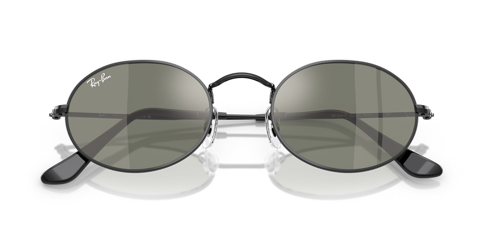 Ray-Ban RB3547N 002/39 51 Oval Unisex Güneş Gözlüğü  