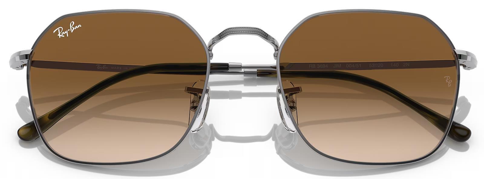 Ray-Ban RB3694 004/51 53 Unisex Güneş Gözlüğü Ray-Ban RB3694 004/51 53 Unisex Güneş Gözlüğü - Lenti 