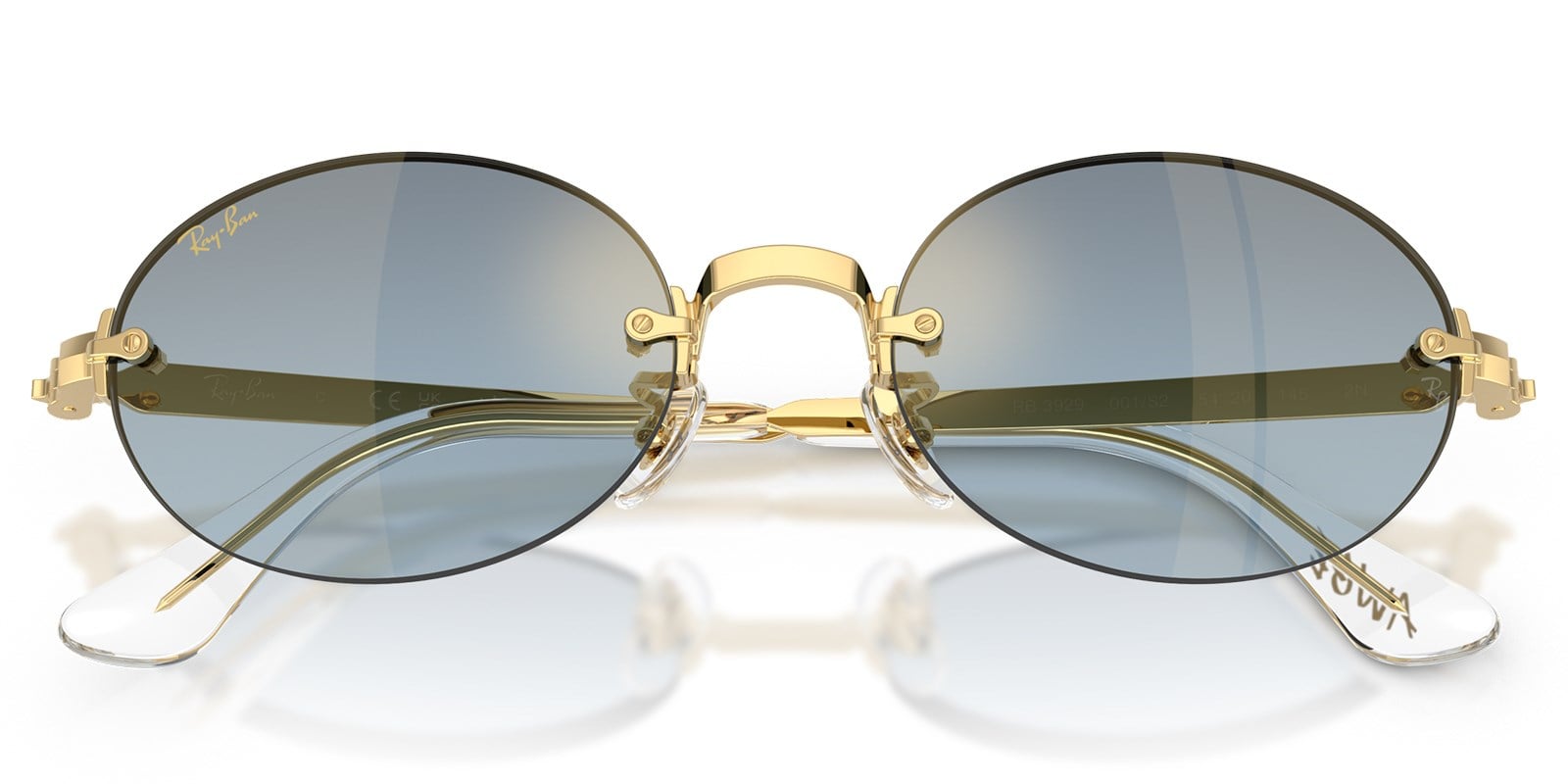 Ray-Ban RB3929 001/S2 54 A$AP ROCKY Unisex Güneş Gözlüğü  
