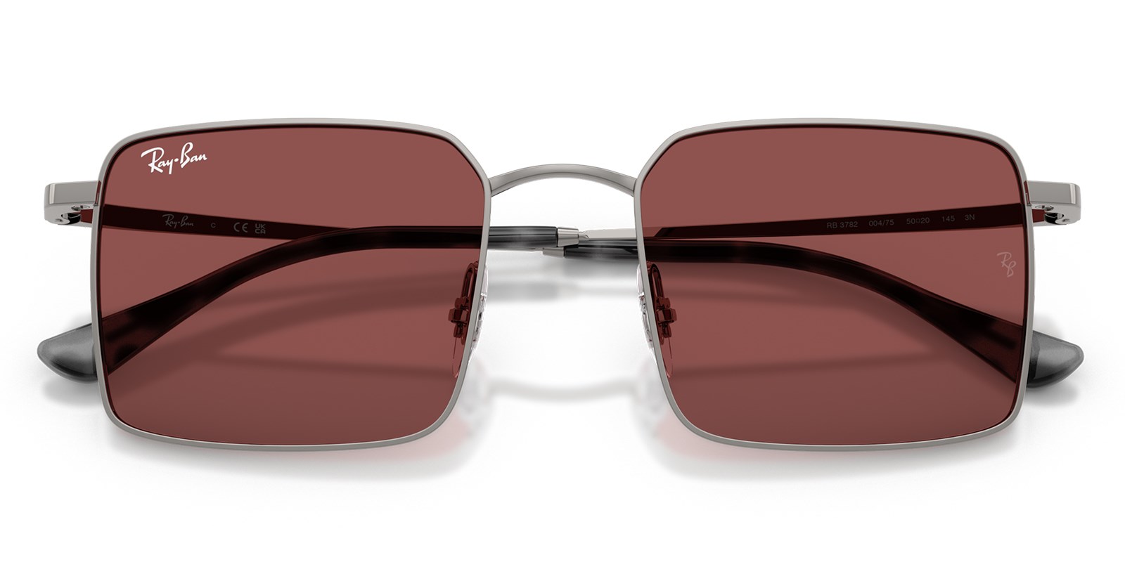 Ray-Ban RB3782 004/75 50 Unisex Güneş Gözlüğü  