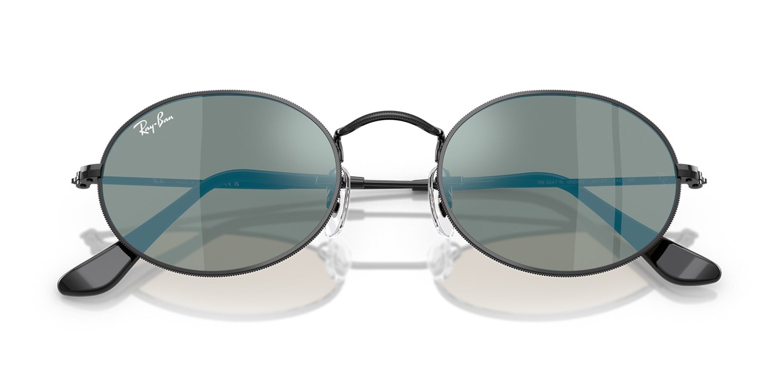 Ray-Ban RB3547N 002/8O 51 Oval Unisex Güneş Gözlüğü  