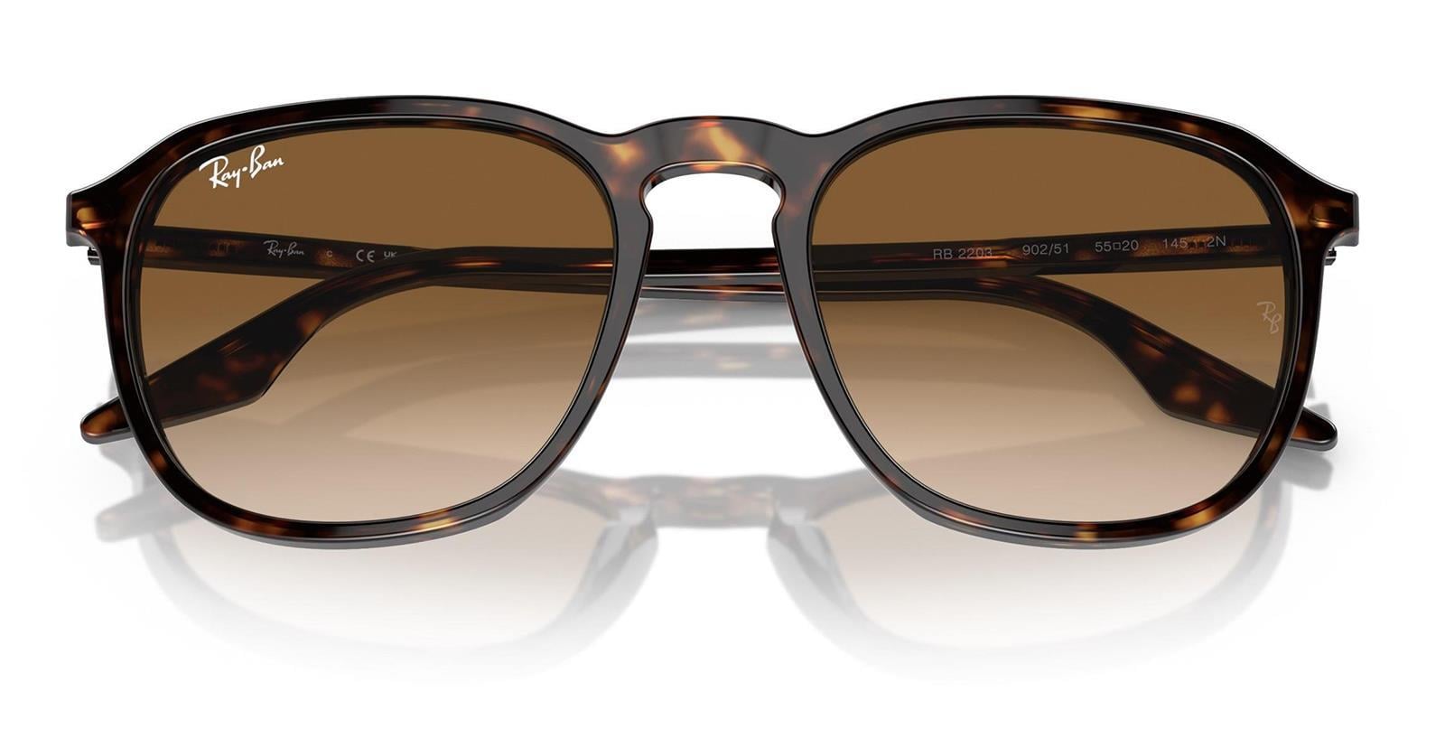 Ray-Ban RB2203 902/51 55 Unisex Güneş Gözlüğü Ray-Ban RB2203 902/51 55 Unisex Güneş Gözlüğü - Lenti 