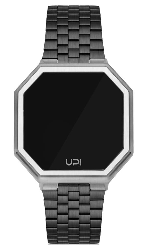 UPWATCH EDGE SILVER BLACK TWO TONE UNİSEX KOL SAATİ UPWATCH EDGE SILVER BLACK TWO TONE UNİSEX KOL SAATİ - Lenti 