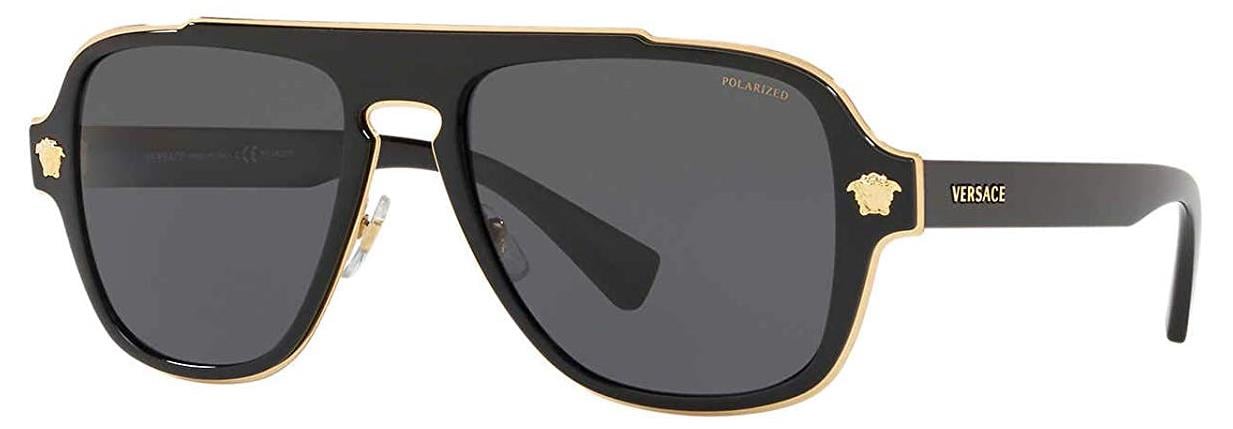 Versace VE2199 100281 56 Polarize Erkek Güneş Gözlüğü Versace VE2199 100281 56 Polarize Erkek Güneş Gözlüğü - Lenti 