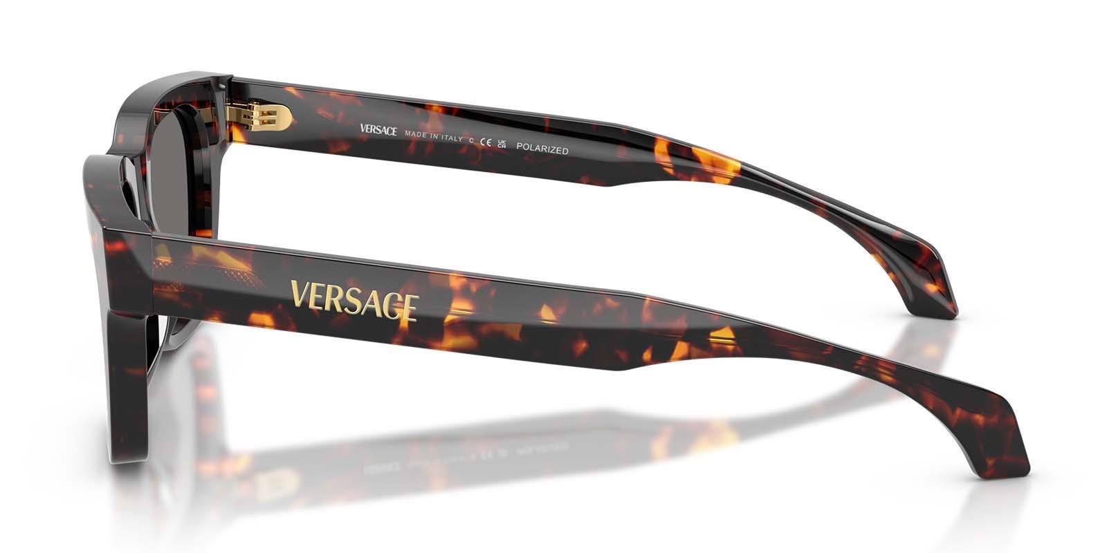 Versace VE4486 550981 52 Polarize Unisex Güneş Gözlüğü  