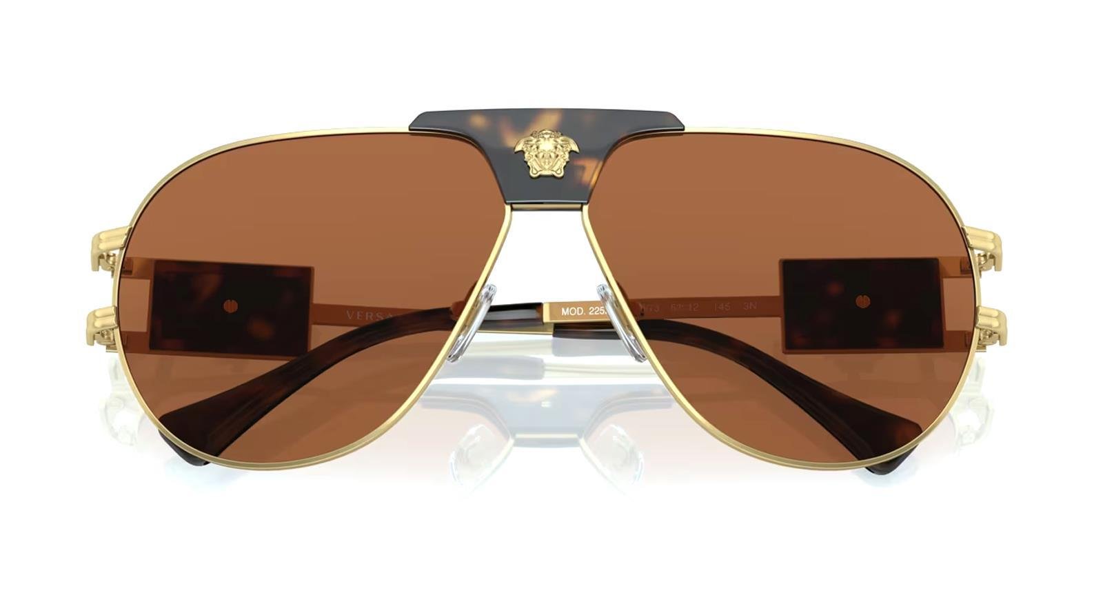 Versace VE2252 147073 63 Unisex Güneş Gözlüğü Versace VE2252 147073 63 Unisex Güneş Gözlüğü - Lenti 
