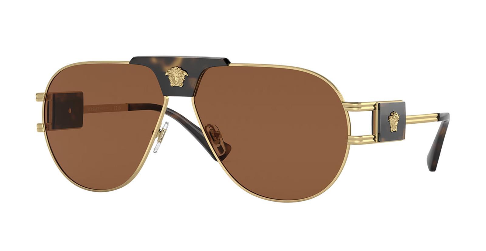 Versace VE2252 147073 63 Unisex Güneş Gözlüğü Versace VE2252 147073 63 Unisex Güneş Gözlüğü - Lenti 