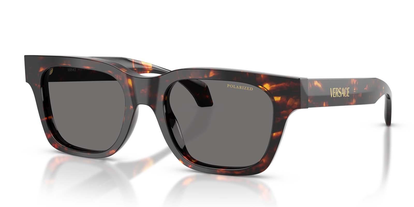 Versace VE4486 550981 52 Polarize Unisex Güneş Gözlüğü  