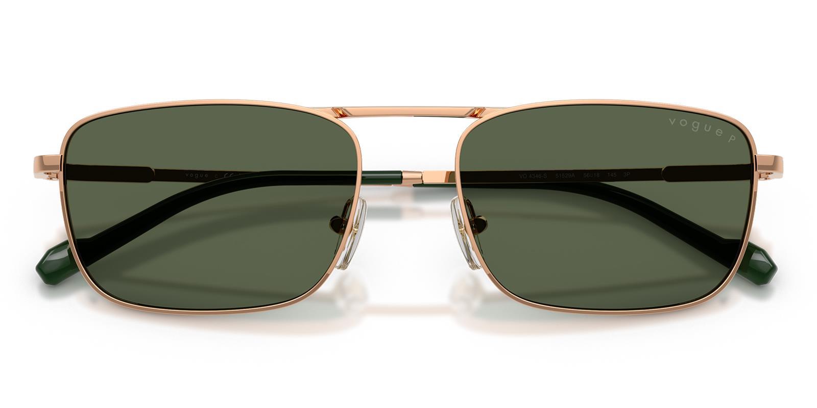 Vogue VO4346S 51529A 56 Polarize Erkek Güneş Gözlüğü  
