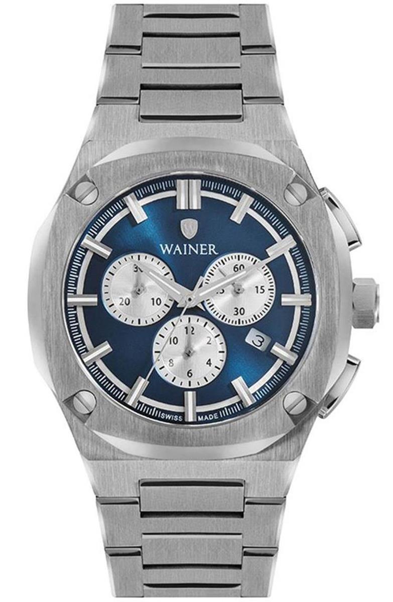 Wainer WA.10000-A Erkek Kol Saati , Swiss Made , Safir Cam Wainer WA.10000-A Erkek Kol Saati , Swiss Made , Safir Cam - Lenti 