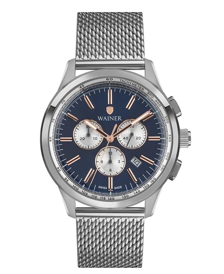 Wainer WA.12340-C Erkek Kol Saati , Swiss Made Wainer WA.12340-C Erkek Kol Saati , Swiss Made - Lenti 