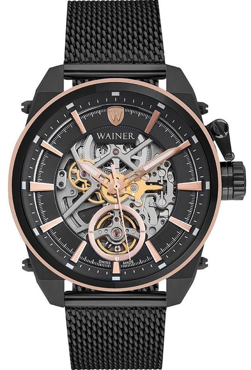Wainer WA.25988-B Otomatik Erkek Kol Saati  Wainer WA.25988-B Otomatik Erkek Kol Saati  - Lenti 
