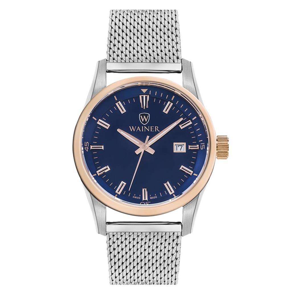 Wainer WA.13488-C Erkek Kol Saati , Swiss Made , Safir Cam Wainer WA.13488-C Erkek Kol Saati , Swiss Made , Safir Cam | Gözlüğün Adresi 