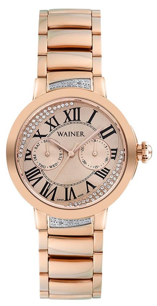 Wainer WA-18600-D Kadın Kol Saati , Swiss Made , Safir Cam Wainer WA-18600-D Kadın Kol Saati , Swiss Made , Safir Cam | Gözlüğün Adresi 