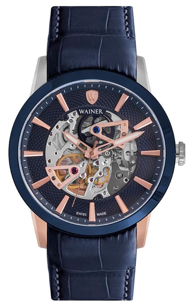 Wainer WA.25570-B Erkek Kol Saati , Swiss Made , Safir Cam , Otomatik Wainer WA.25570-B Erkek Kol Saati , Swiss Made , Safir Cam , Otomatik | Gözlüğün Adresi 
